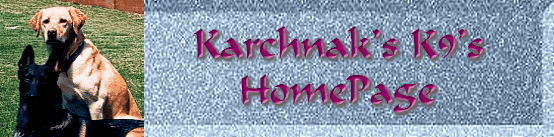Karchnak's K9's Home Page